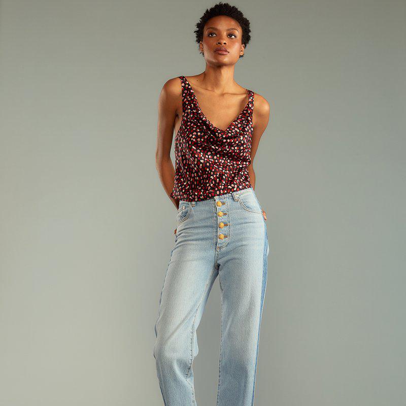 Cynthia Rowley Lya Silk Blouse