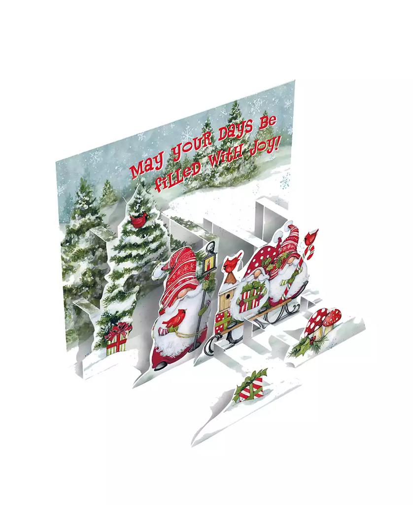 Lang Pop Up Christmas Cards Holiday Gnomes