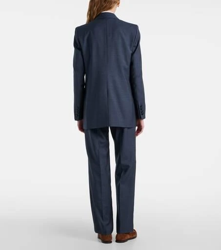 BLAZÉ MILANO Alie double-breasted wool and mohair blazer 3