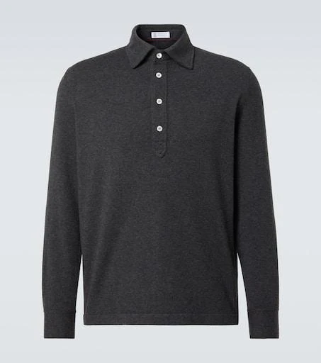 Brunello Cucinelli Cashmere polo sweater 1