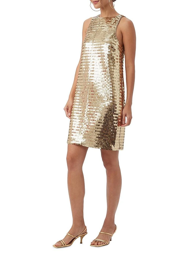 Koa Sequin Shift Minidress  On Sale Now with Up to 67% Off | Discover  Exclusive Deals & Savings at BeyondStyle  Authentic Trina Turk mini-length|modern|women's  apparel|boatneck|Women's|solid|shift|dresses|women's|sleeveless|sequin with  Limited-Time ...