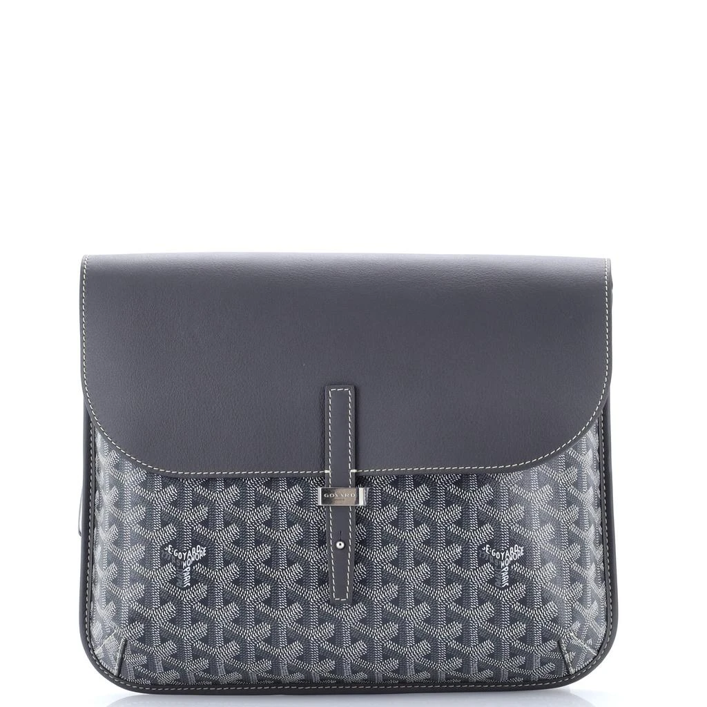 Goyard Coursier Messenger Bag Coated Canvas and Leather