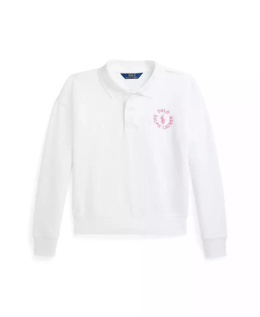 Ralph Lauren Big Girls Logo French Terry Polo Sweatshirt 1