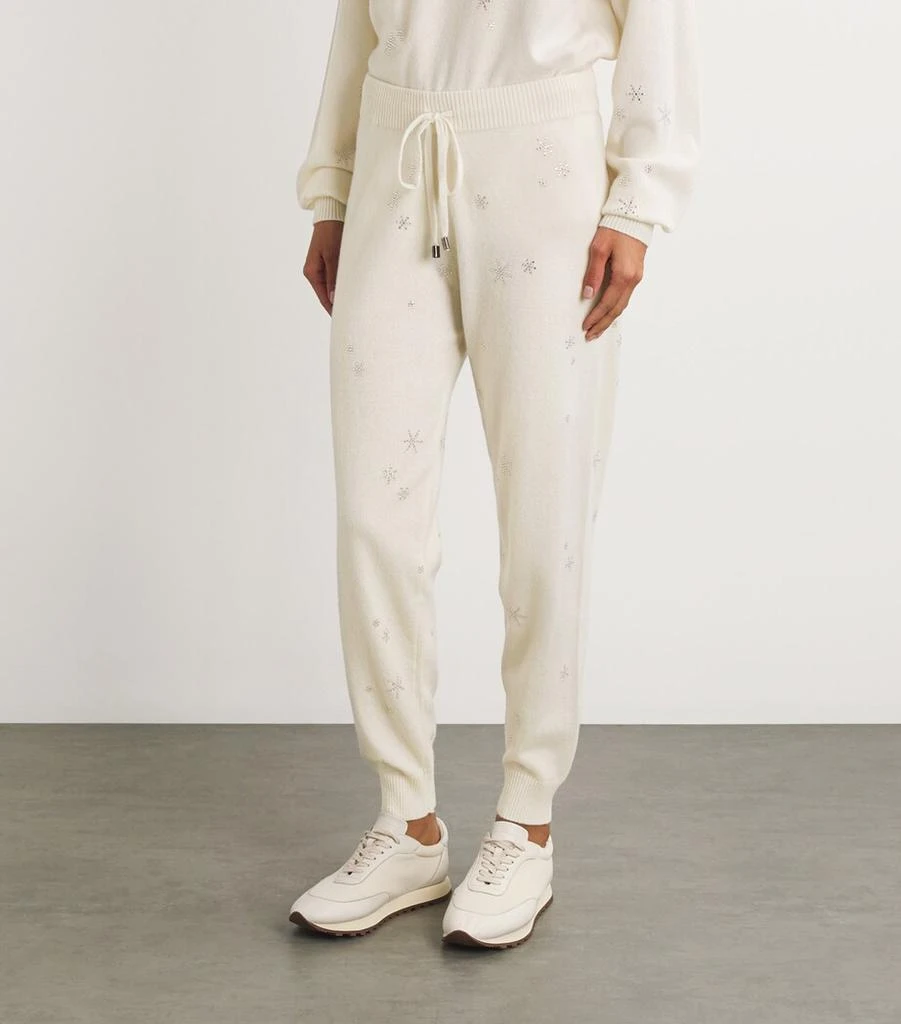 William Sharp Cashmere Crystal Embellished Kyra Sweatpants 3