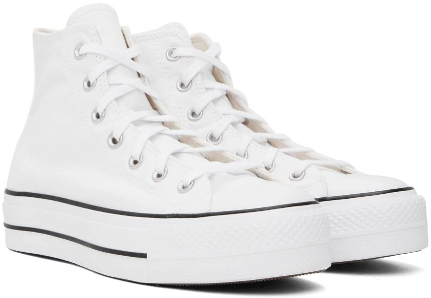 Converse White Chuck Taylor All Star Platform Sneakers 4