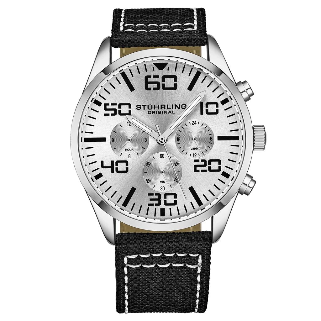 Stuhrling Original 4001 Quartz 42mm Aviator 4