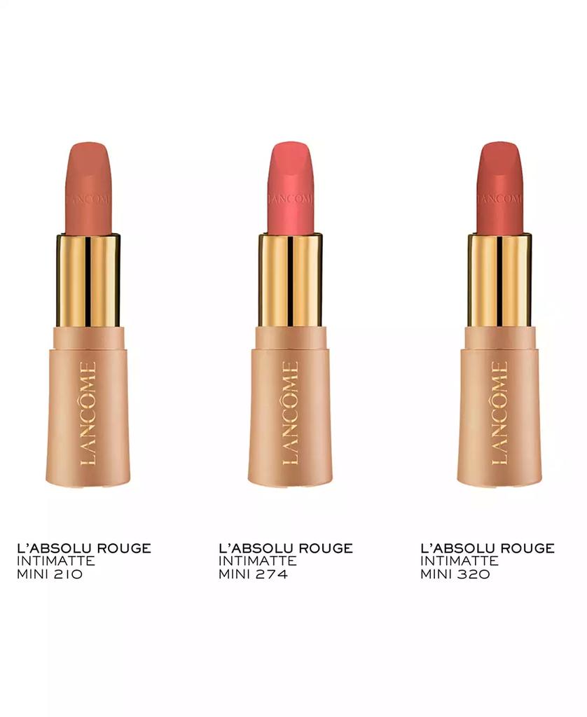 Lancôme 3-Pc. L'Absolu Rouge Intimatte Soft Matte Lipstick