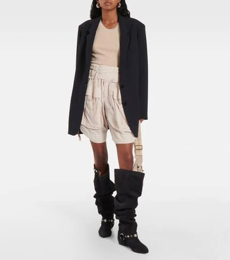 Isabel Marant Selize suede over-the-knee boots 2