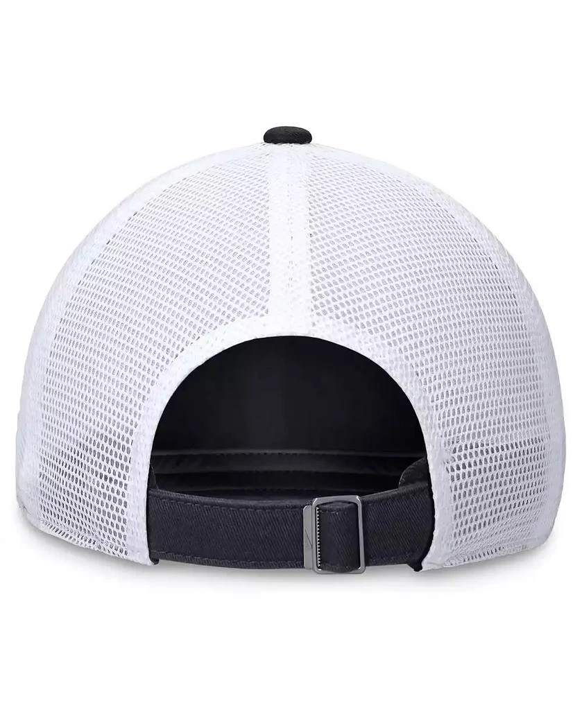 NIKE Men's Navy Seattle Mariners Evergreen Wordmark Trucker Adjustable Hat 3