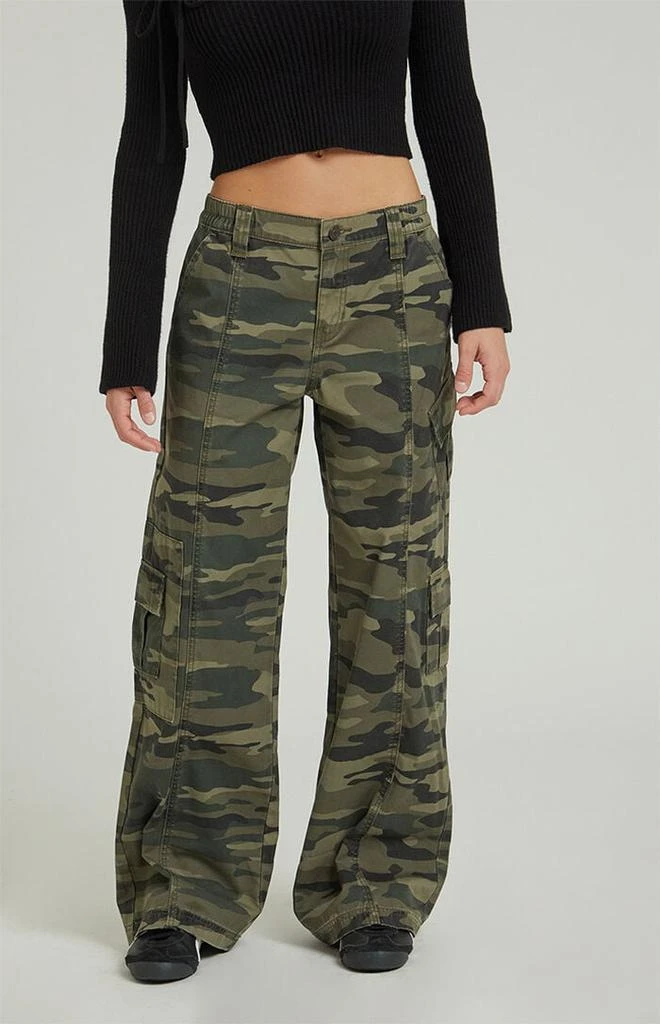 PacSun Camouflage Lightweight Low Rise Baggy Pants 2