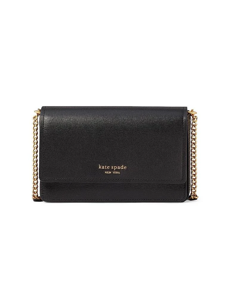 Kate Spade Morgan Saffiano Leather Flap Chain Wallet 1