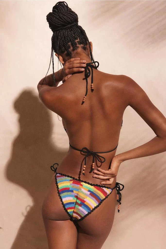 Urban Outfitters It’s Now Cool Crochet Tri One Piece Swimsuit 4