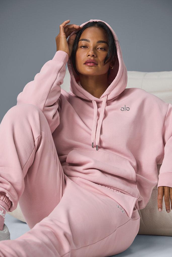 【美品】alo アロ　パーカー　ピンク Make Waves Hoodie - Sunset Pink Tonal | ALO