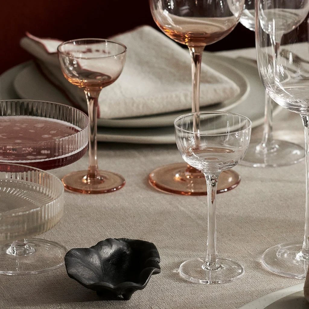Ferm Living Ferm Living Host Liqueur Glasses - Set of 4 - Blush 2