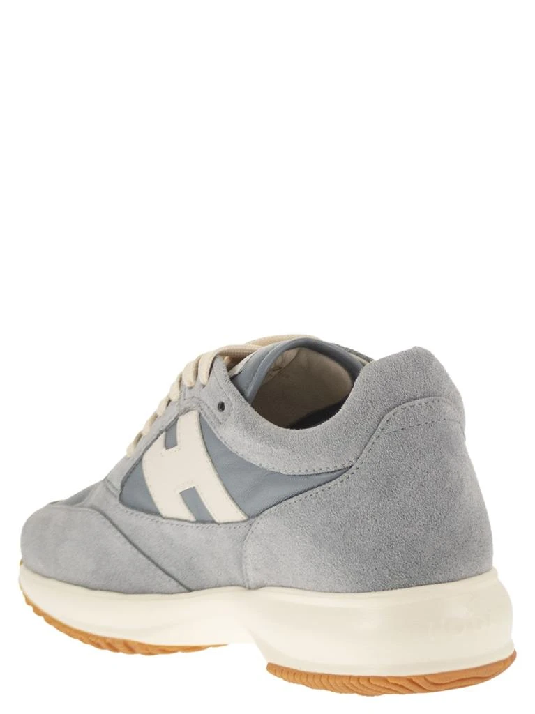 hogan Interactive - Suede And Fabric Trainers 3