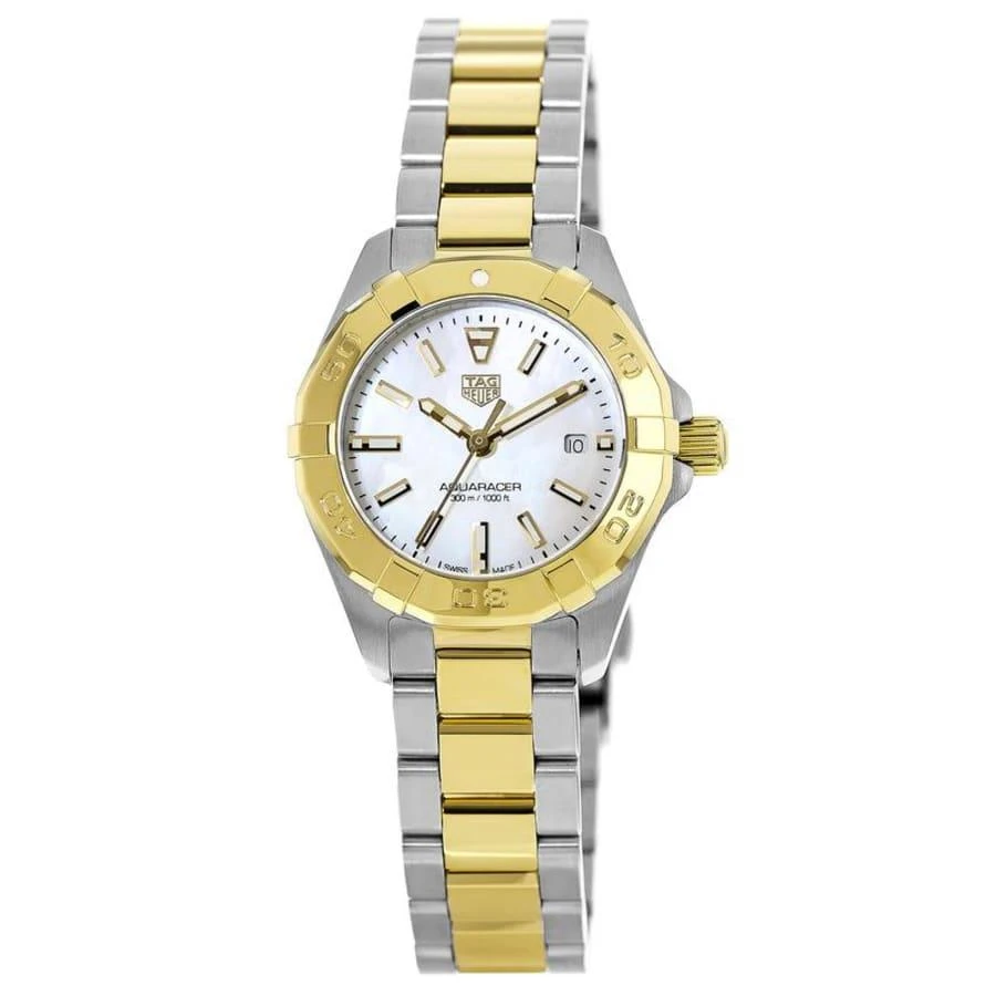 TAG Heuer Aquaracer Lady 300M 27MM Quartz 18K Yellow Gold Plated Steel Women's Watch WBD1420.BB0321 1