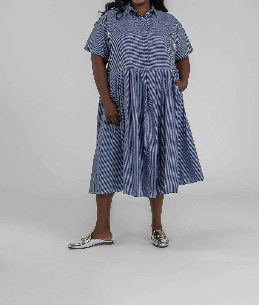 Jill McGowan Jill Mcgowan - Kyle Big Pleated Shirt Dress 1