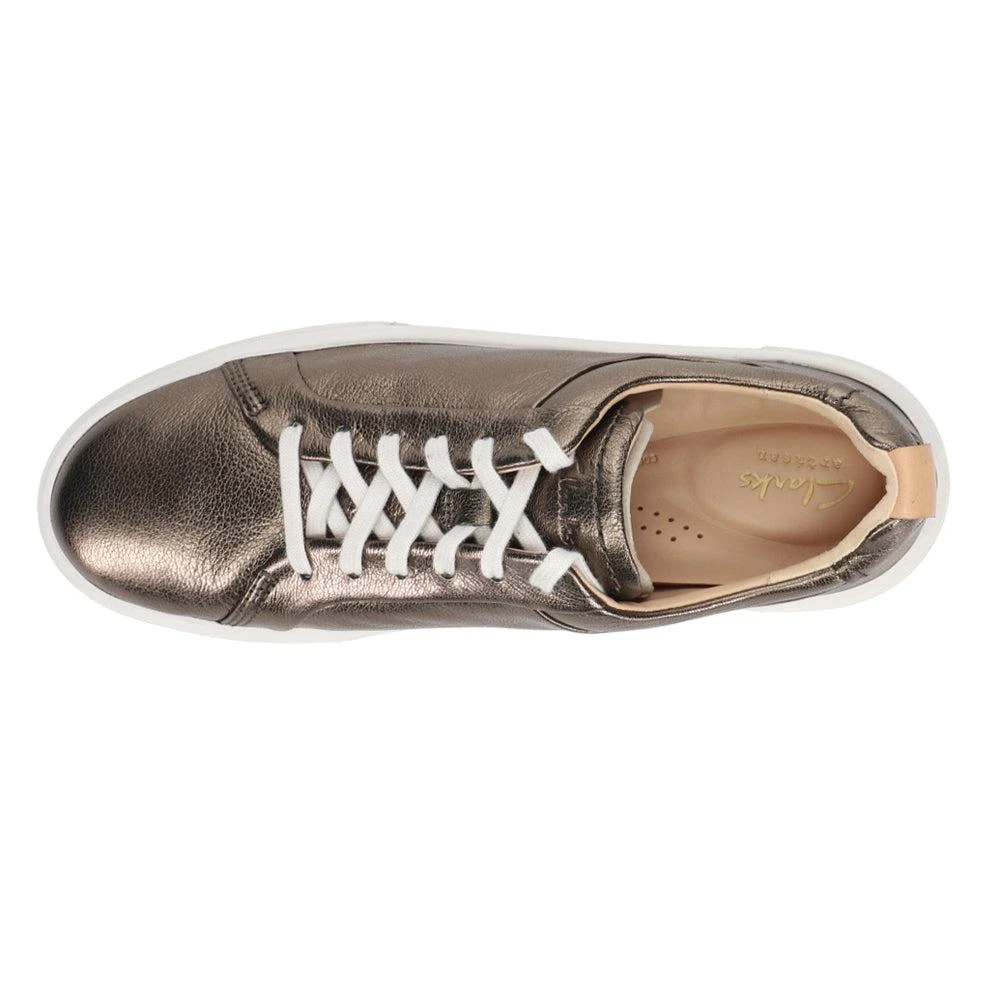 Clarks Hollyhock Metallic Walk Lace Up Sneakers 4