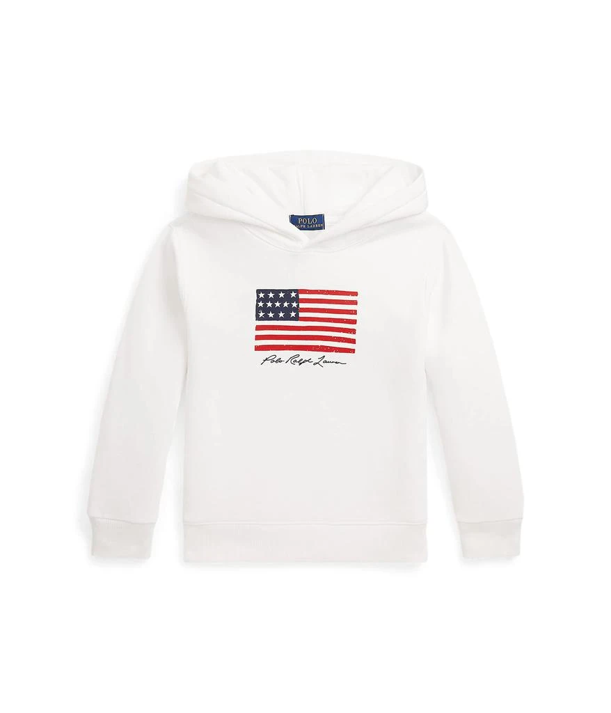 Polo Ralph Lauren Kids Flag-Print Fleece Hoodie (Toddler/Little Kids) 1