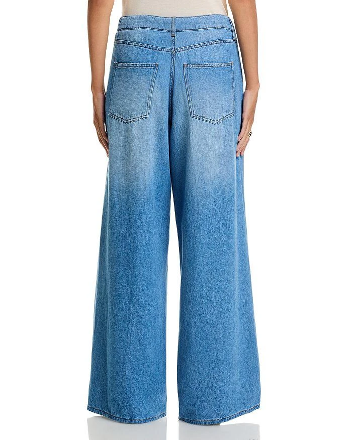 Kobi Halperin Leny Wide Leg Jeans in Light Indigo 3