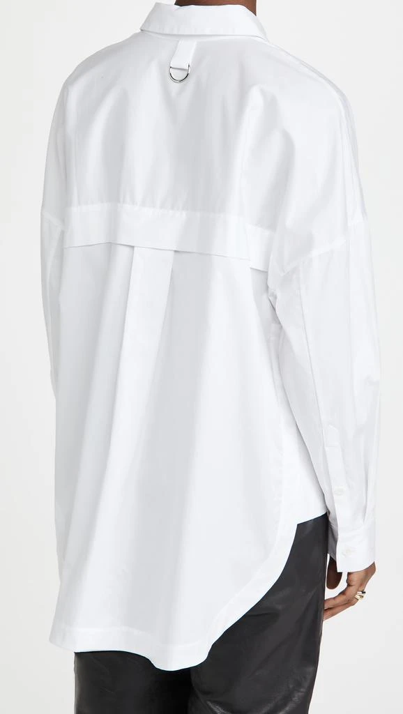 Tibi Classic Shirting Oversized Shirt 2