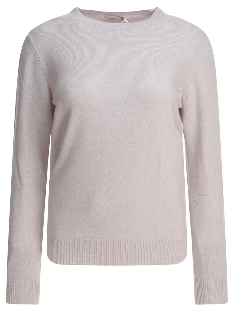 AGNONA Agnona Crewneck Knit Top 1
