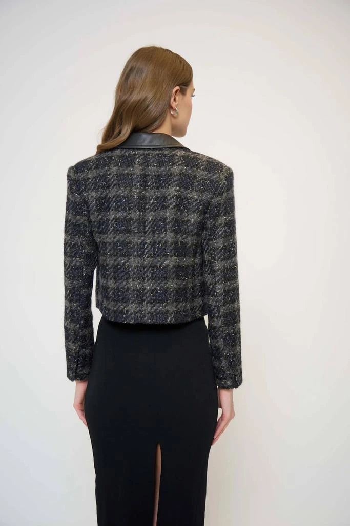 Central Park West Central Park West - Lurex Houndstooth Jacket 3
