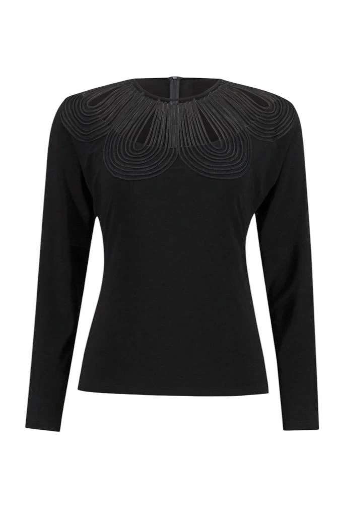 JOSEPH RIBKOFF Joseph Ribkoff - Chic Hip-length Pullover Top 3