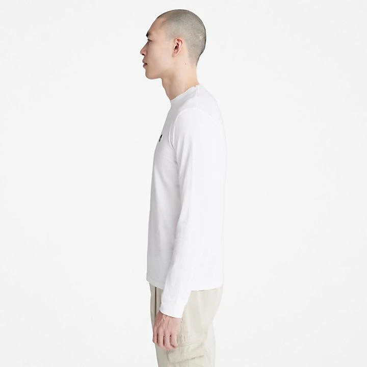 Timberland Dunstan River LS T-Shirt for Men in White 4