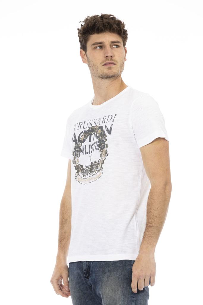 Trussardi Action Trussardi Action White Cotton T-Shirt
