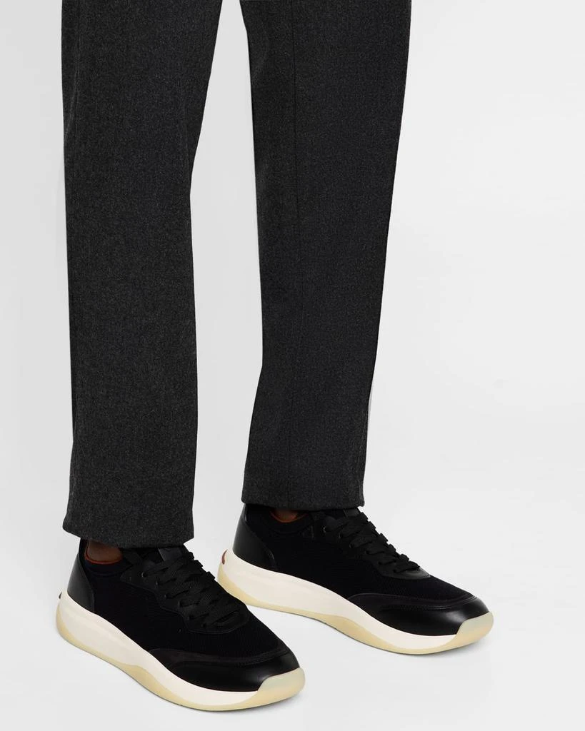 Loro Piana Men's Walk Wish Knit Sneakers 2