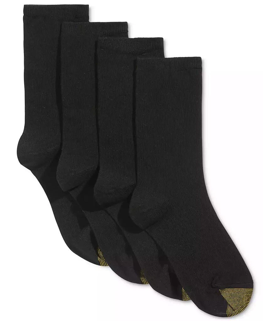 Gold Toe Women's 4-Pack Casual Flat Knit Socks, Created For Macys 1