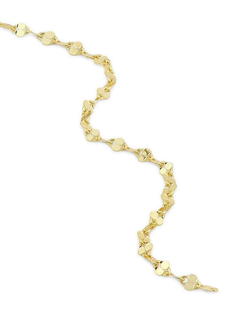 Shashi Rebecca 14K-Gold-Plated Lariat Necklace 3