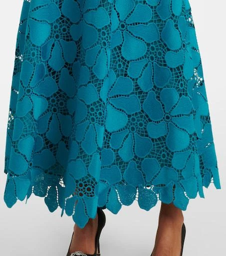 Elie Saab Broderie anglaise maxi dress 6