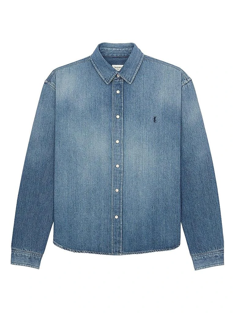 Yves Saint Laurent Cassandre Jean Shirt in Horizon Denim - Jackets -  Compare Prices from 5+ Stores - Free Shipping - BeyondStyle