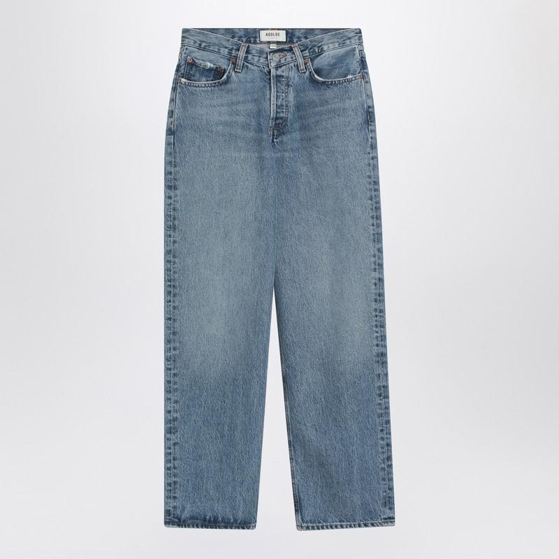 AGOLDE Agolde V-Waist Baggy Jeans Fairway Coloured