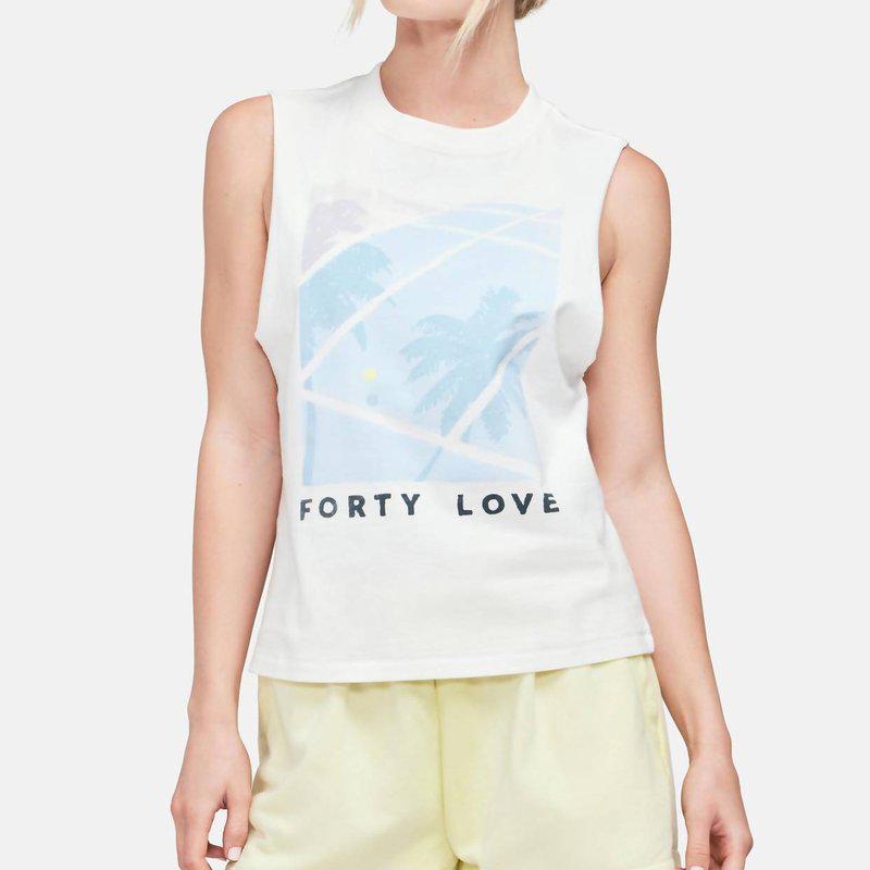 Wildfox Forty Love Riley Tank Top