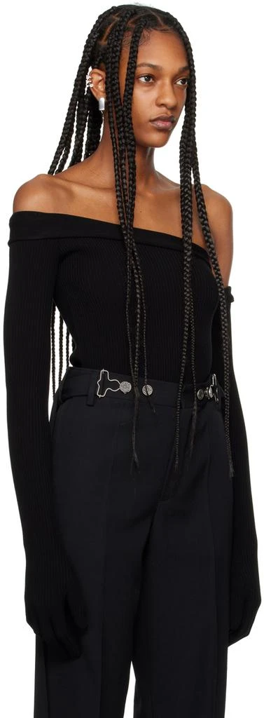 Jean Paul Gaultier Black Glove Bodysuit 2