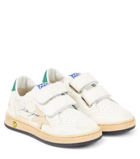 Golden Goose Ballstar printed leather sneakers 1