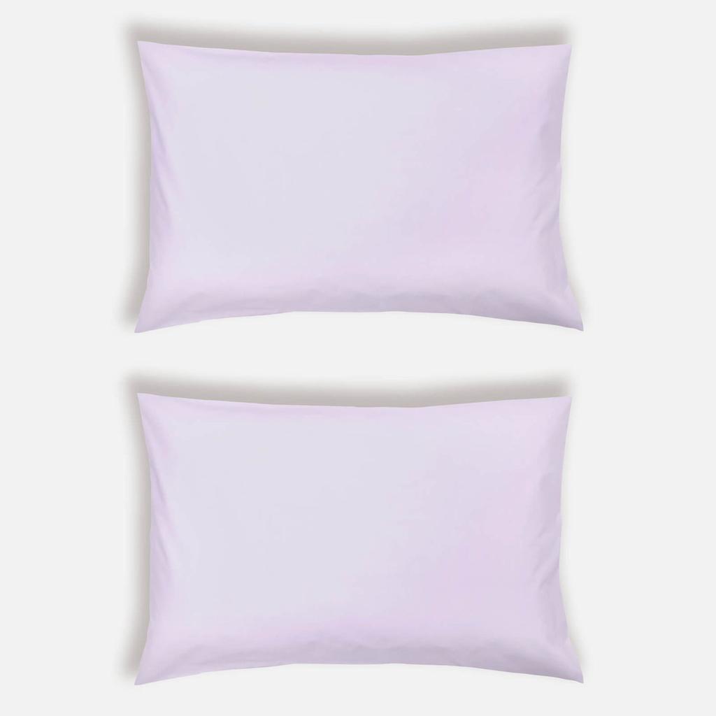 in homeware ïn home 200 Thread Count 100% Organic Cotton Pillowcase Pair - Lilac