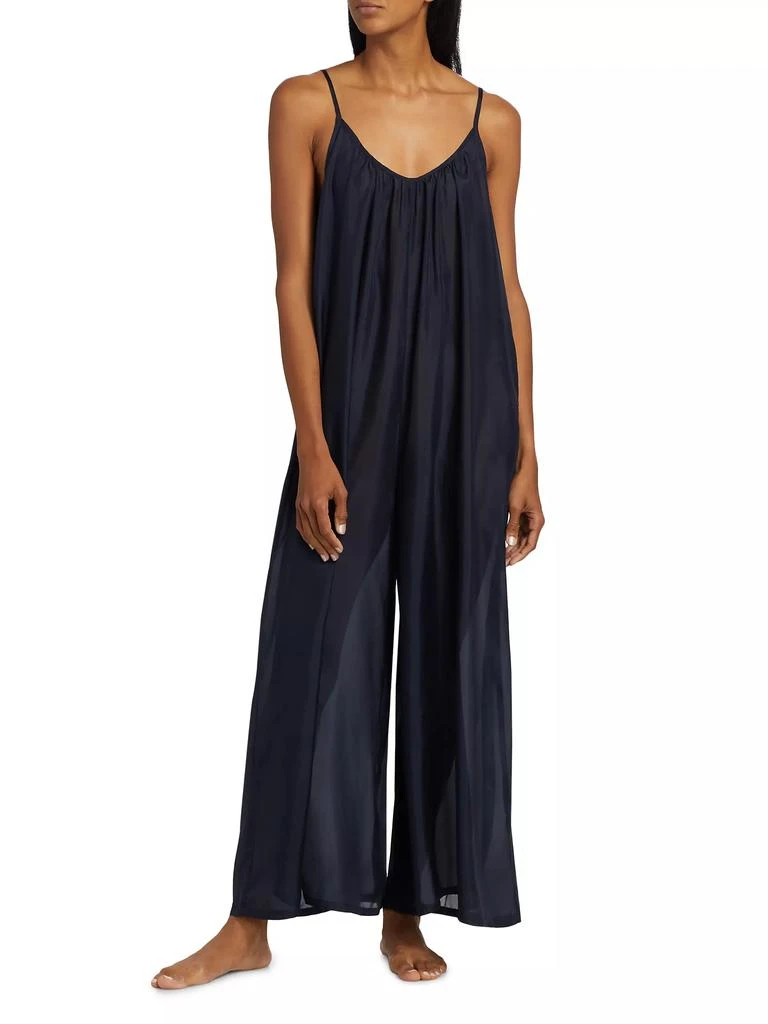 Pour Les Femmes Silk Charmeuse Jumpsuit 3