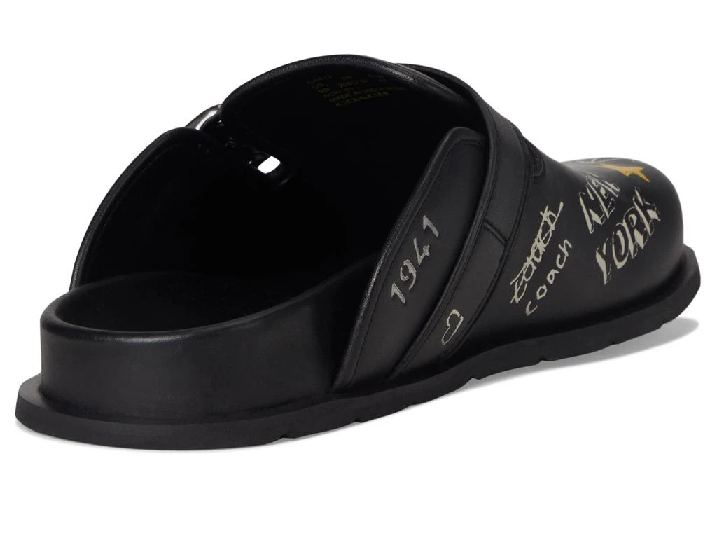 Coach Buckle Clog With Sketch Print 5