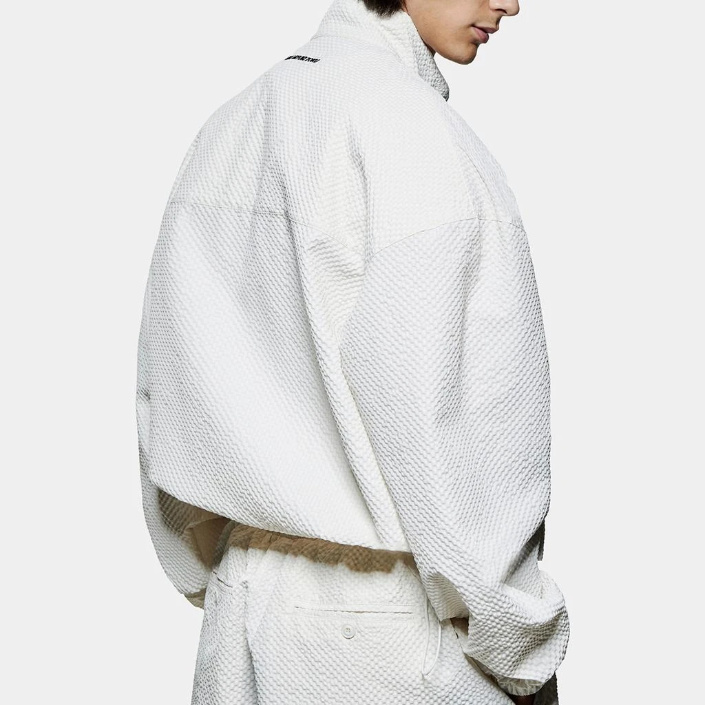 MKI Miyuki Zoku MIYUKI ZOKU Seersucker Quarter-Zip Jacket 3