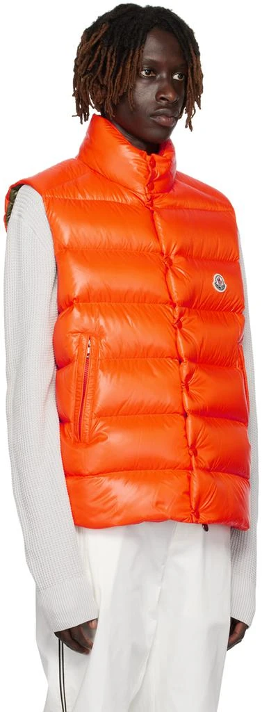 Moncler Orange Tibb Down Vest 2