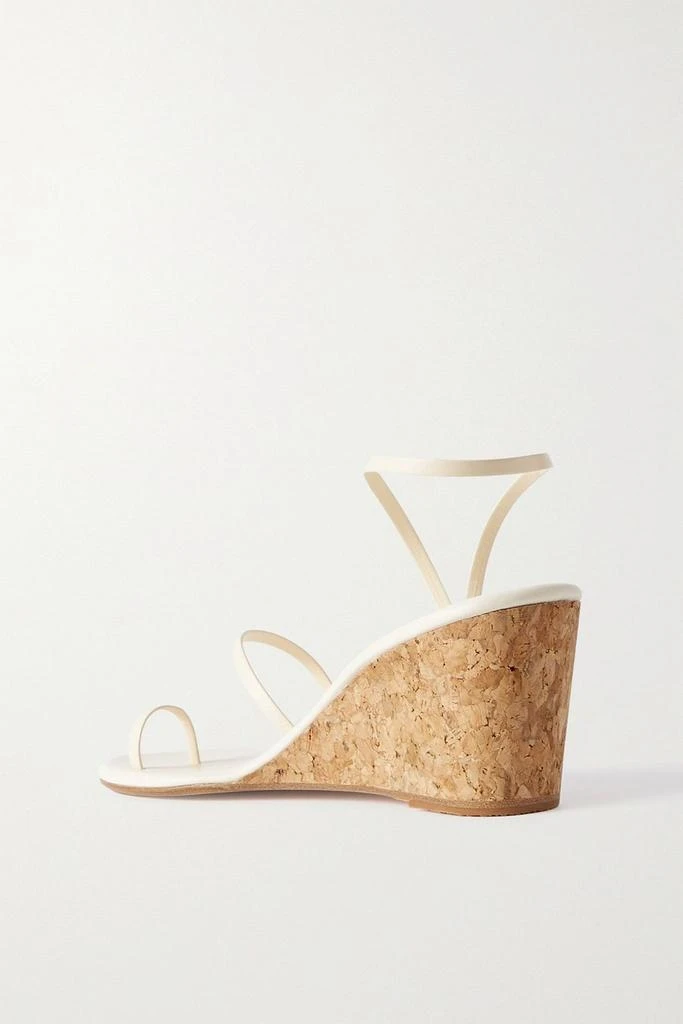 ANCIENT GREEK SANDALS Chora leather wedge sandals 3