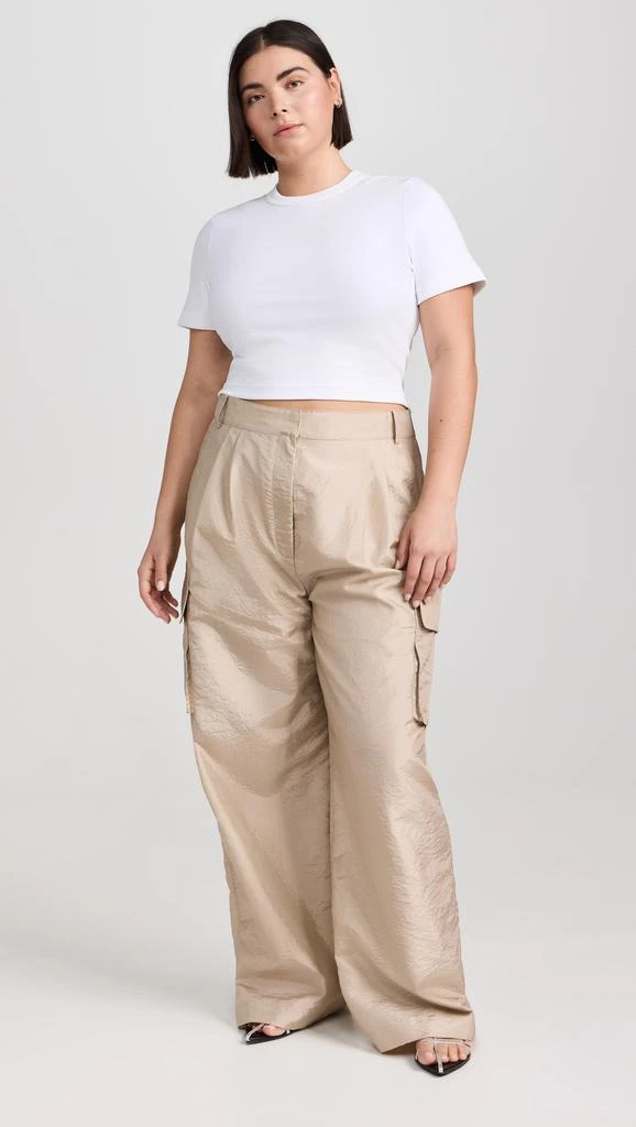 Tibi Cropped Baby Tee 7