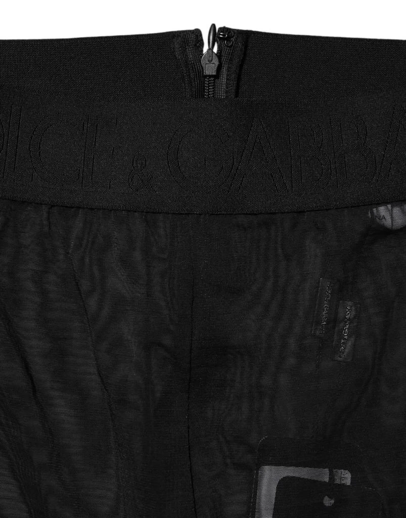 Dolce 
Gabbana Nylon Leggings Stretch Women
s Pants (Pre-Owned) 4