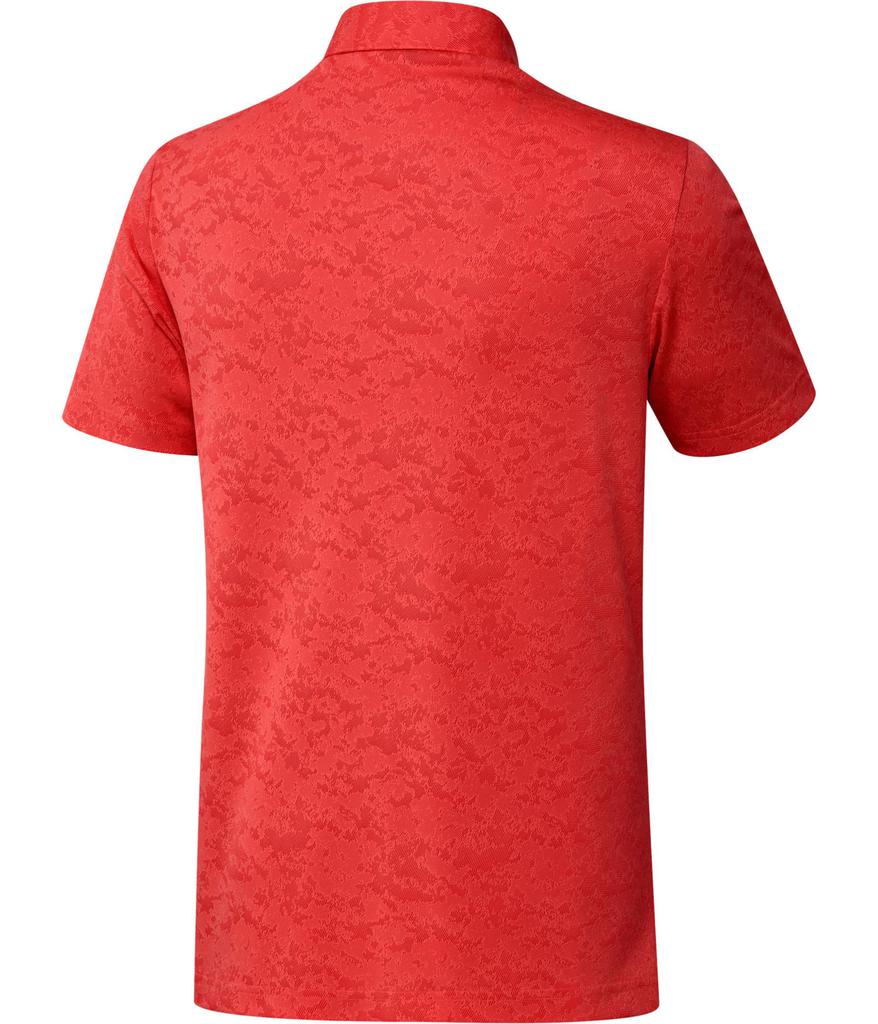 adidas Golf Textured Jacquard Golf Polo Shirt