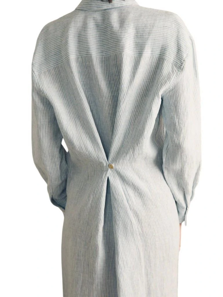 chinese dress ladies Laguna Linen Shirt - Summer Sienna