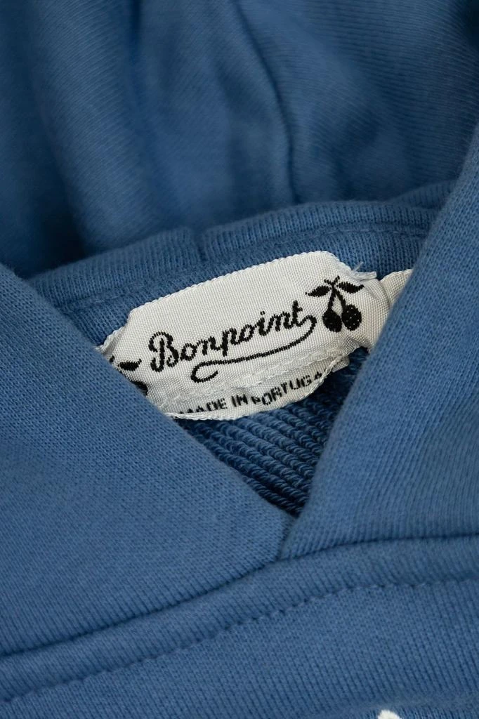 Bonpoint Bonpoint Barack Logo Flocked Hoodie 4